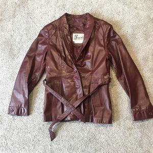 Vintage leather jacket